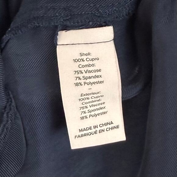 Cinq A Sept Giles Pant Cargo Satin Jogger in Lapis Size Small - Picture 6 of 6